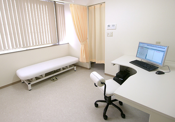 医療相談を行う診療室が６部屋ございます。
